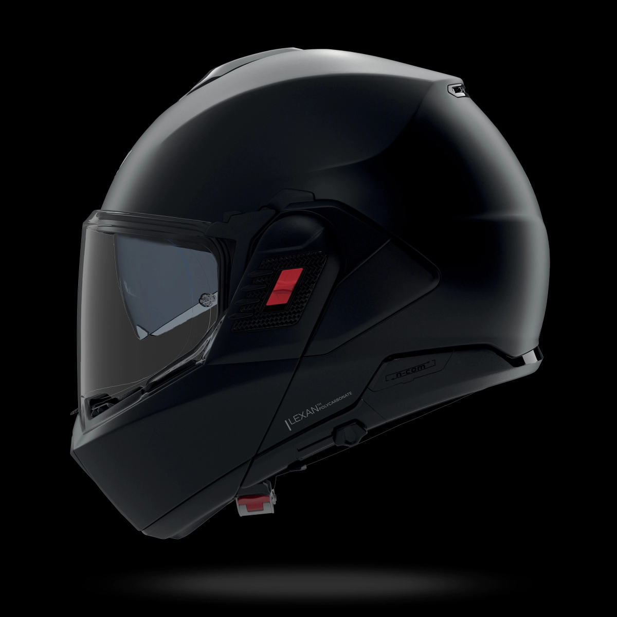 CASCO N120-1 CLASSICO 302 NEGRO MATE CON PINLO TALLE XL -NOLAN-