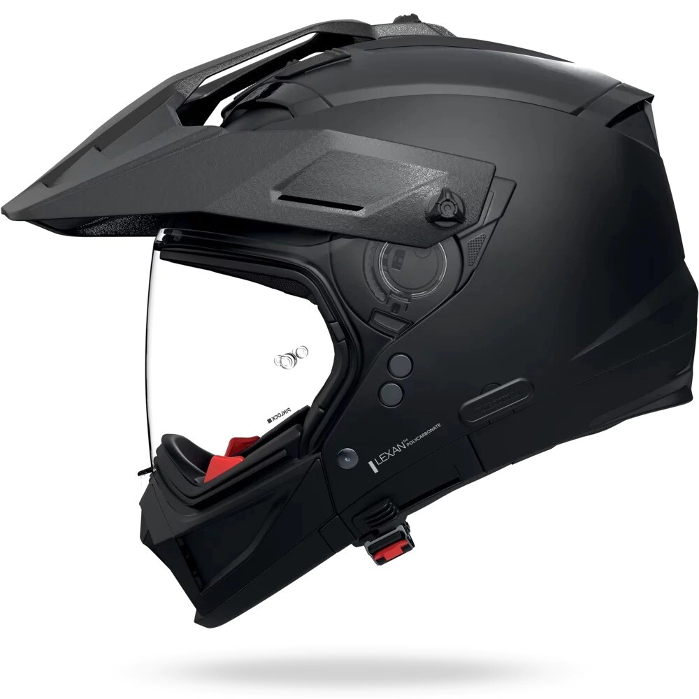 CASCO N70-2 X 06 CLASSICO 302 NEGRO MATE CON PIN TALLE XL -NOLAN-