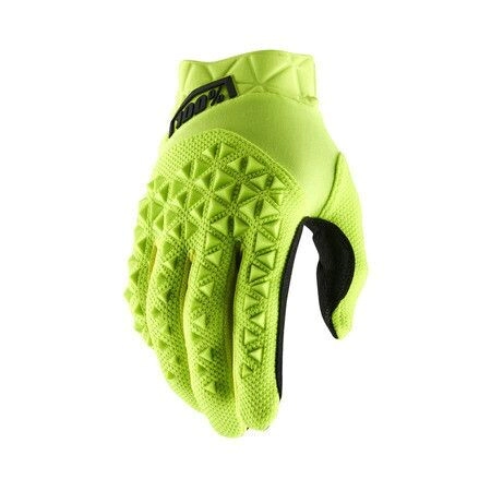 GUANTES AIRMATIC NI�O FLUO YELLOW BLACK TALLE L -100%-