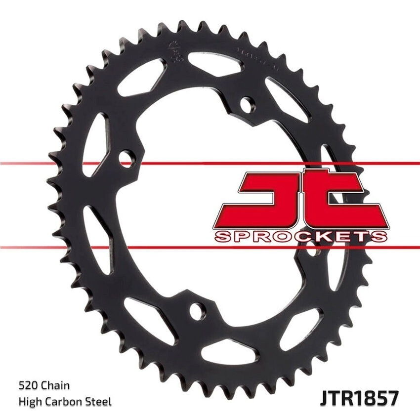 JT Sprockets Corona Cuatriciclo JT1857.38 38 dientes Yamaha YZF 450 Raptor 250-350/700 04-06 hierro