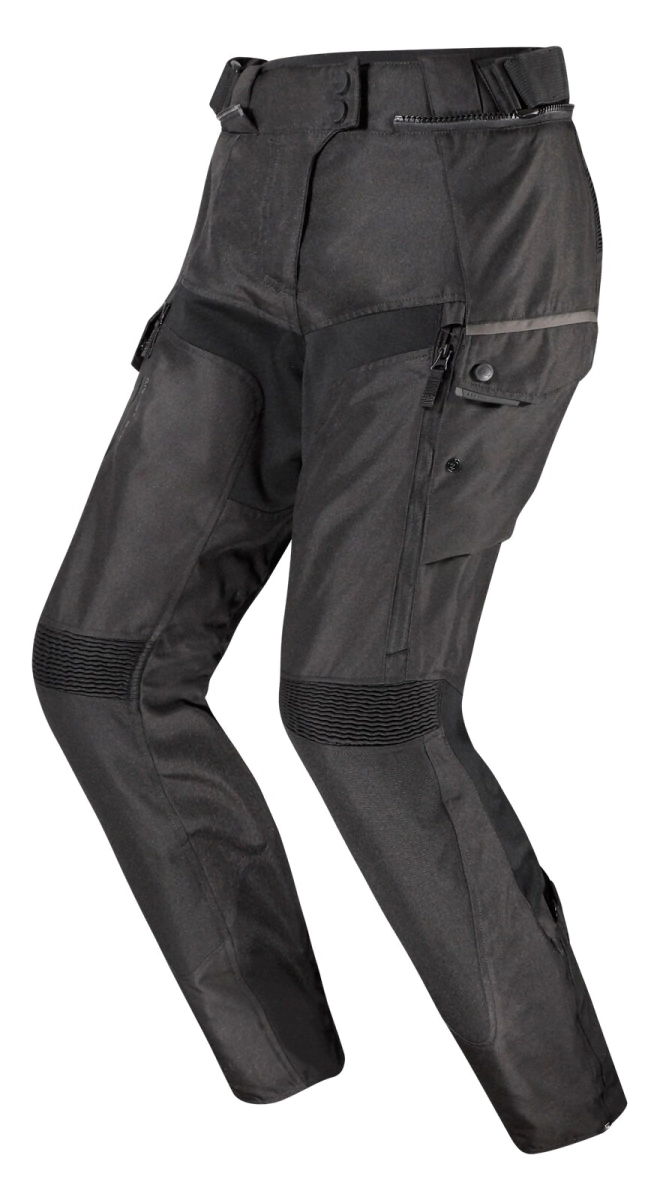 PANTALON MUJER TRAVEL NG/GR TALLE L -LS2-