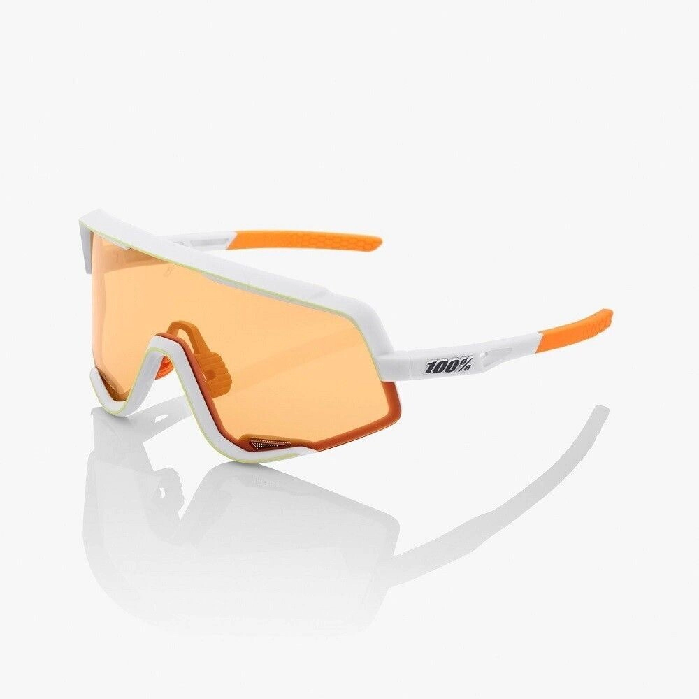 LENTES GLENDALE SOFT TACT OXYFIRE WHITE PERSIMMON LENS -100%-