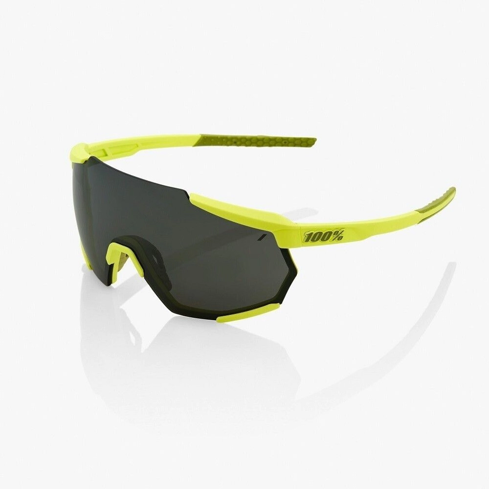 LENTES RACETRAP SOFT TACT BANANA BLACK MIRROR LENS -100%-