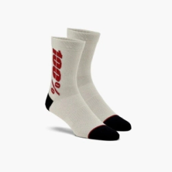Medias 100% Casual Rythym Merino Wool Performance Socks Plateado