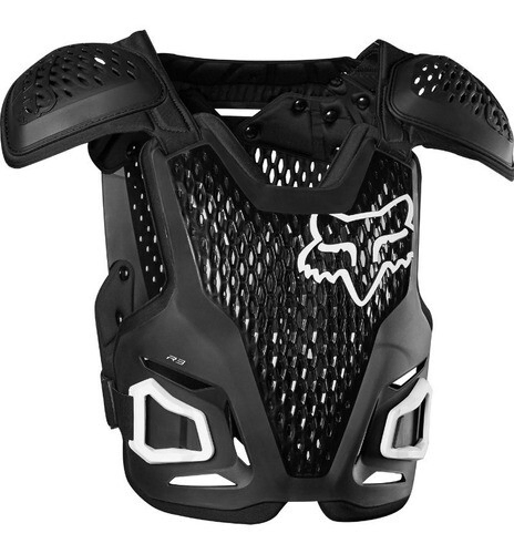 PECHERA R3 NEGRO TALLE LXL -FOX-