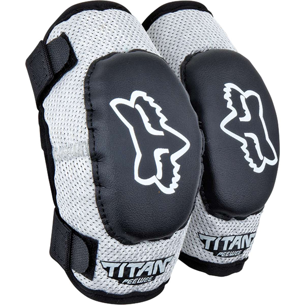 CODERAS PEEWEE TITAN YOUTH NEGRO GRIS TALLE UNICO -FOX-