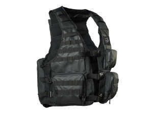 PECHERA CHALECO LEGION TAC VEST NEGRO TALLE LXL -FOX-