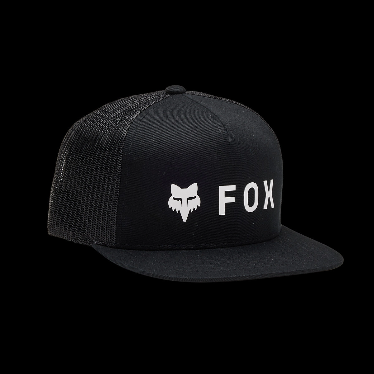GORRA ABSOLUTE MESH SNAPBACK HAT BLACK TALLE UNICO -FOX-