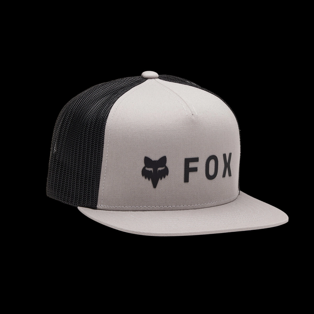 GORRA ABSOLUTE MESH SNAPBACK HAT STEAL GREY TALLE UNICO -FOX-
