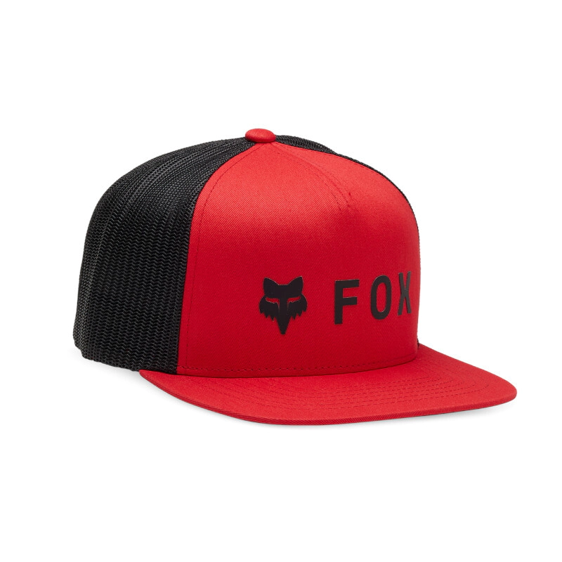 GORRA ABSOLUTE MESH SNAPBACK HAT FLAME RED TALLE UNICO -FOX-