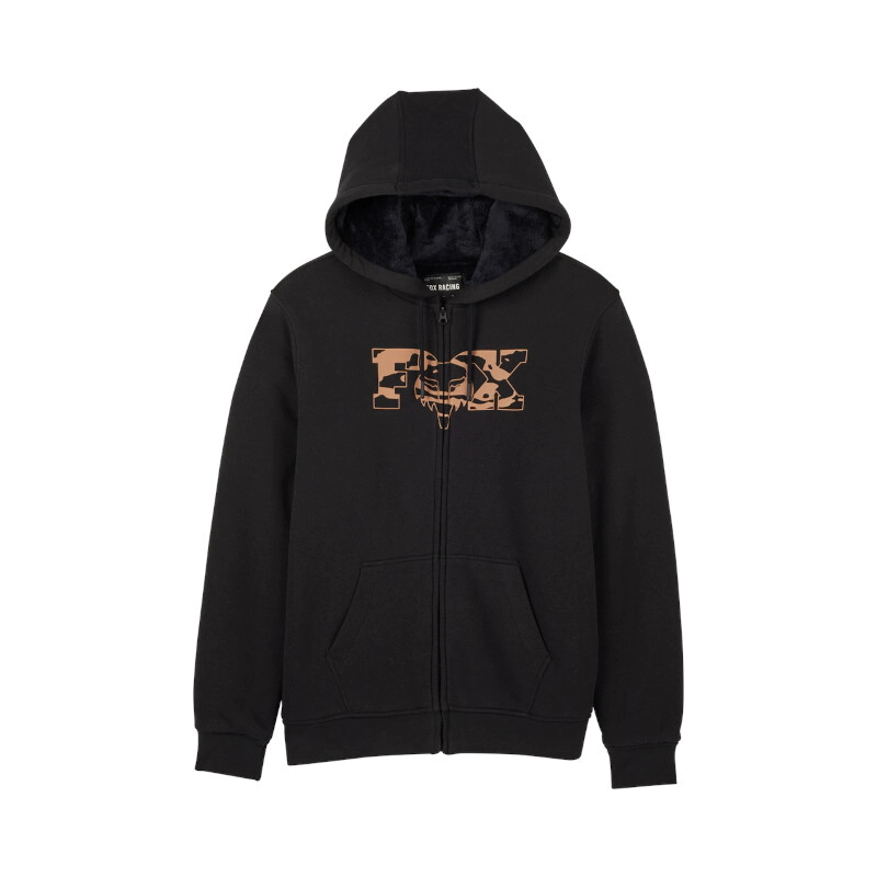CAMPERA CASUAL CON CAPUCHA CIENAGA SASQUATCH NEGRO TALLE 2XL -FOX-