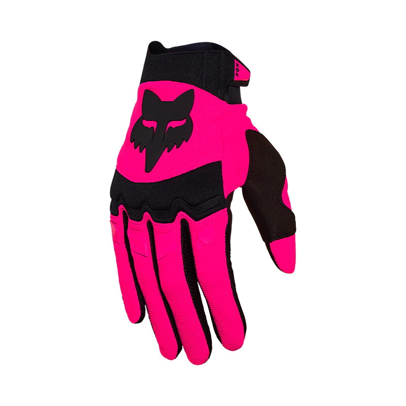 GUANTES CROSS DIRTPAW ROSA TALLE L -FOX-