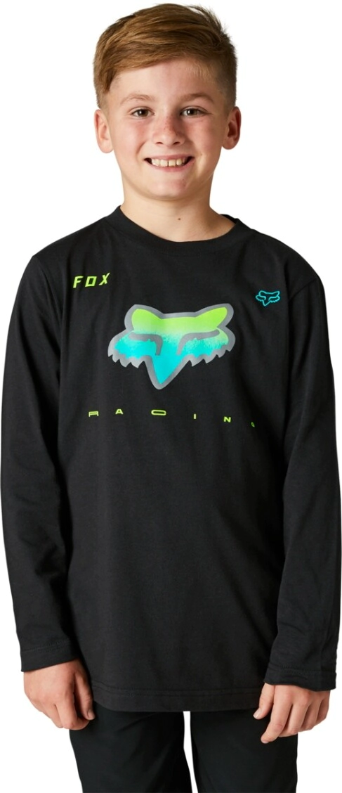 REMERA CASUAL YTH RKANE LS TEE NEGRO TALLE XL -FOX-