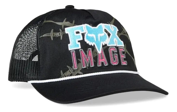 GORRA BARB WIRE SNAPBACK HAT NEGRO TALLE UNICO -FOX-