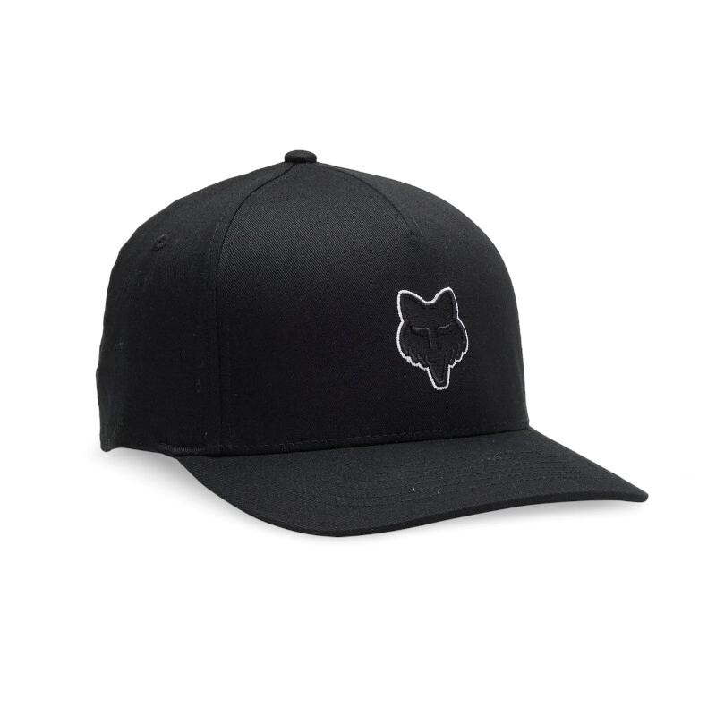 GORRA FLEXFIT HAT BLACK TALLE SM -FOX-