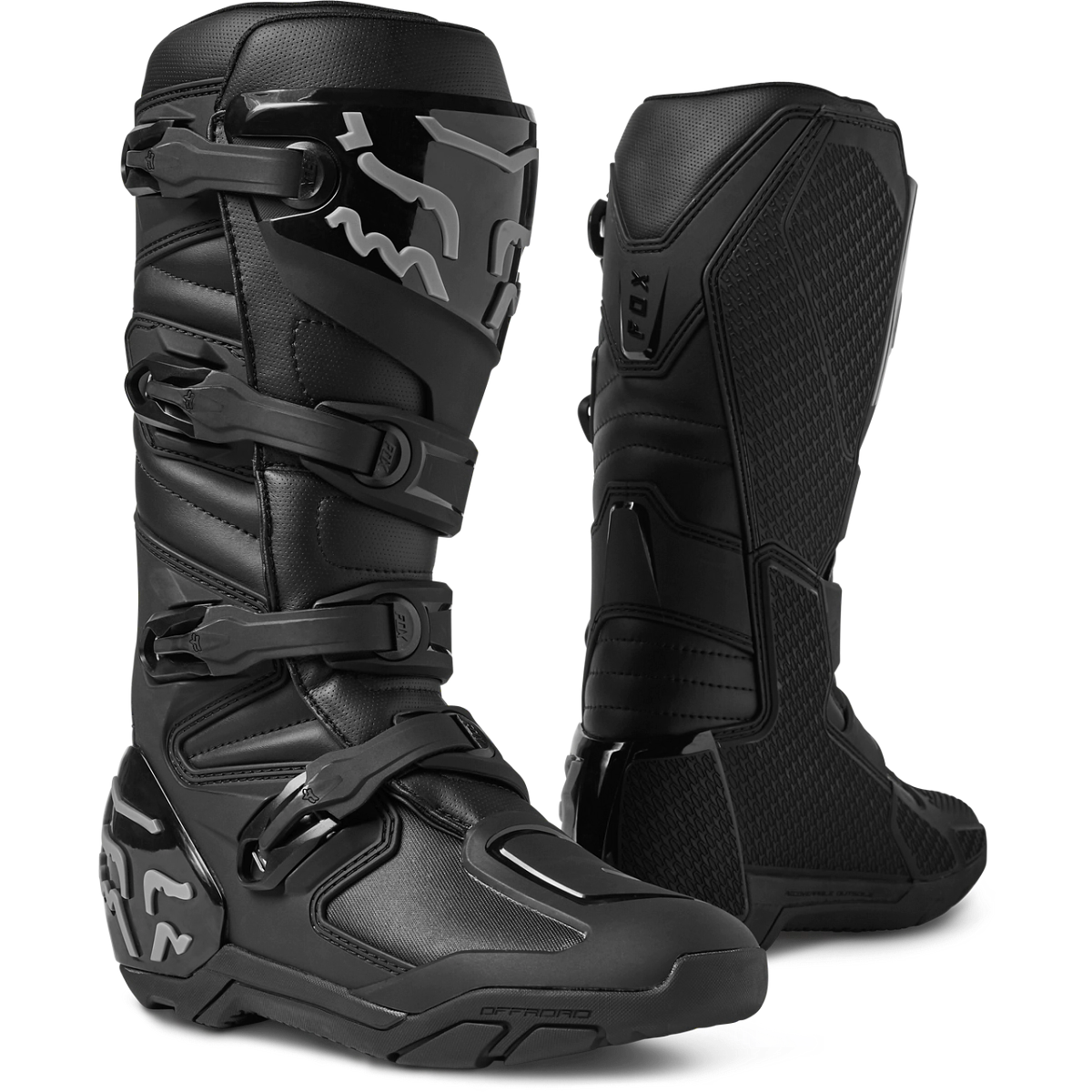 BOTA CROSS COMP X NEGRO TALLE 9 -FOX-
