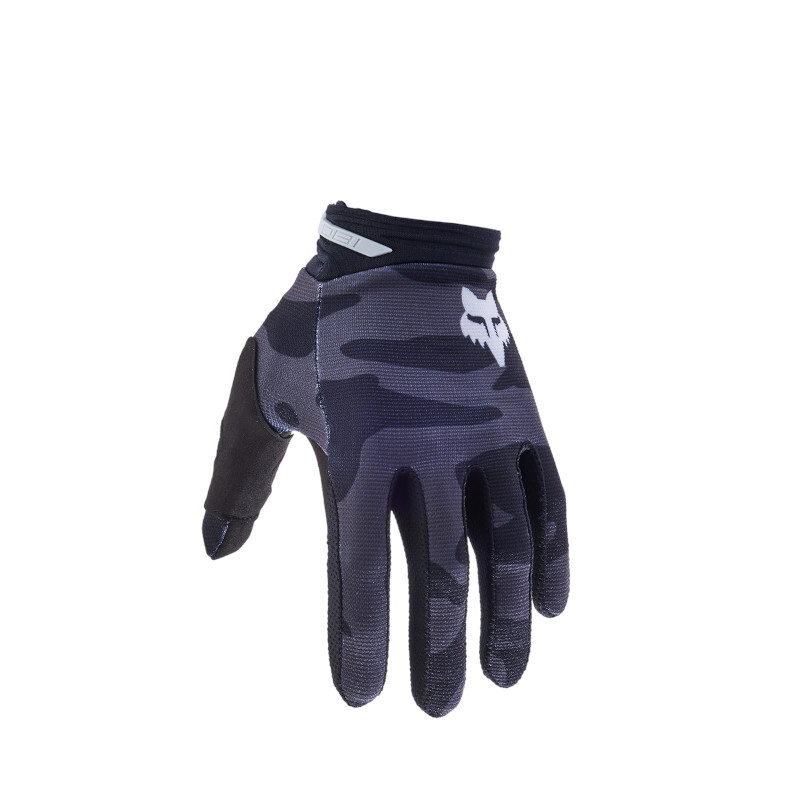 GUANTES CROSS 180 BNKR NEGRO CAMUFLADO TALLE XL -FOX-