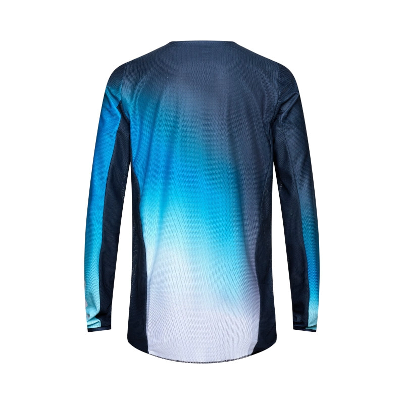 REMERA CROSS 180 AIR HAZE MIDNIGHT NEGRO CELESTE TALLE L -FOX-