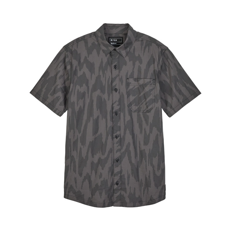 CAMISA SWARMER SS WOVEN NEGRO TALLE XL -FOX-