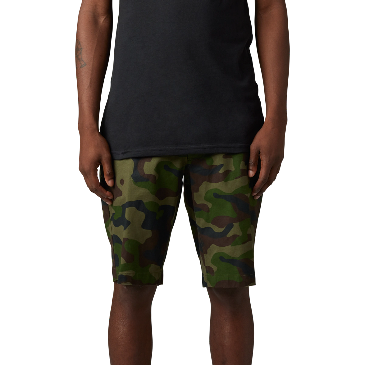 BERMUDA ESSEX CAMO SHORT 2.0 VERDE CAMUFLADO TALLE 38 -FOX-
