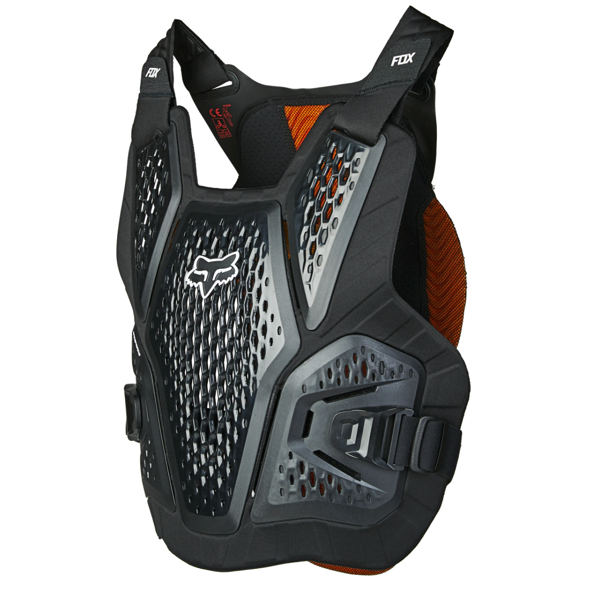 PECHERA RACEFRAME IMPACT SB NEGRO TALLE LXL -FOX-