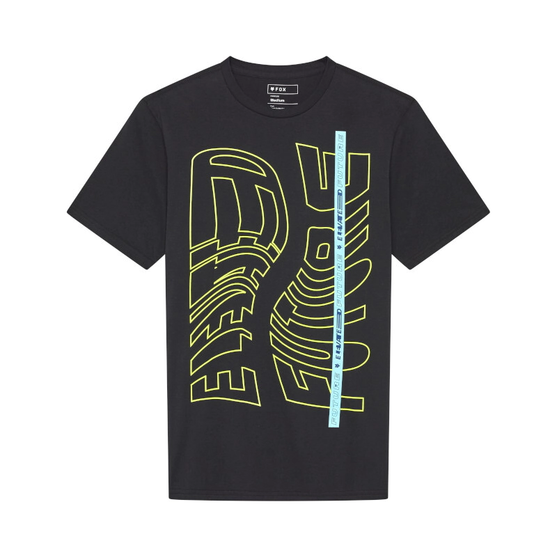 REMERA CASUAL ELEVATED SS PREM TEE NEGRO TALLE L -FOX-