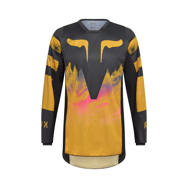 REMERA CROSS 180 KAIROS NARANJA NEGRO TALLE XL -FOX-