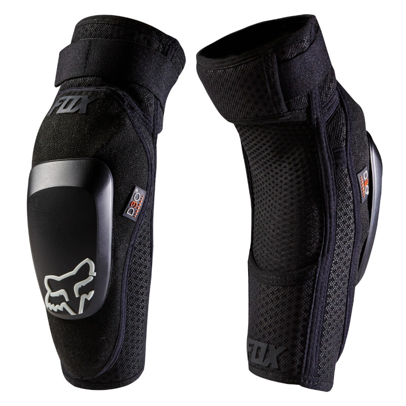 CODERAS LAUNCH PRO D3O� ELBOW GUARD NEGRO TALLE S -FOX-
