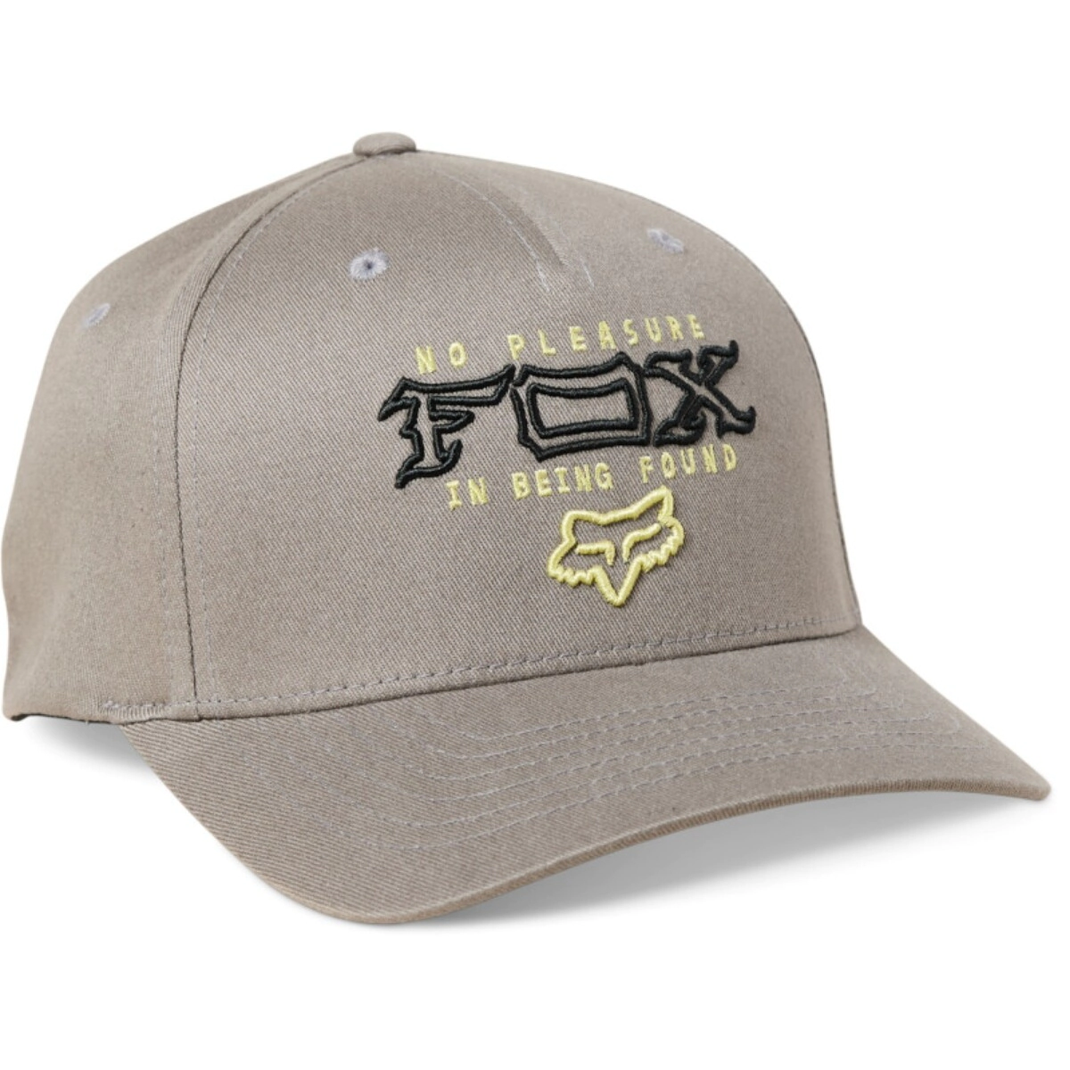 GORRA FIXATED FLEXFIT HAT GRIS TALLE LXL -FOX-