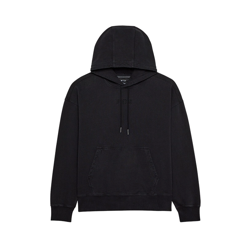 BUZO WORDMARK OVERSIZED FLC PO NEGRO TALLE XL -FOX-