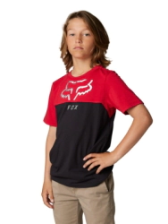 Remera Fox Casual ni�o Ryaktr Ss Tee Rojo Flame Red