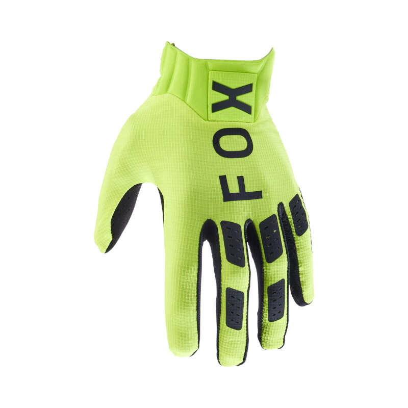 GUANTES FLEXAIR VERDE FLUOR TALLE XL -FOX-