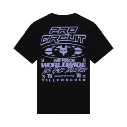 Remera Fox Casual Pro Circuit Midweight SS Tee Negro