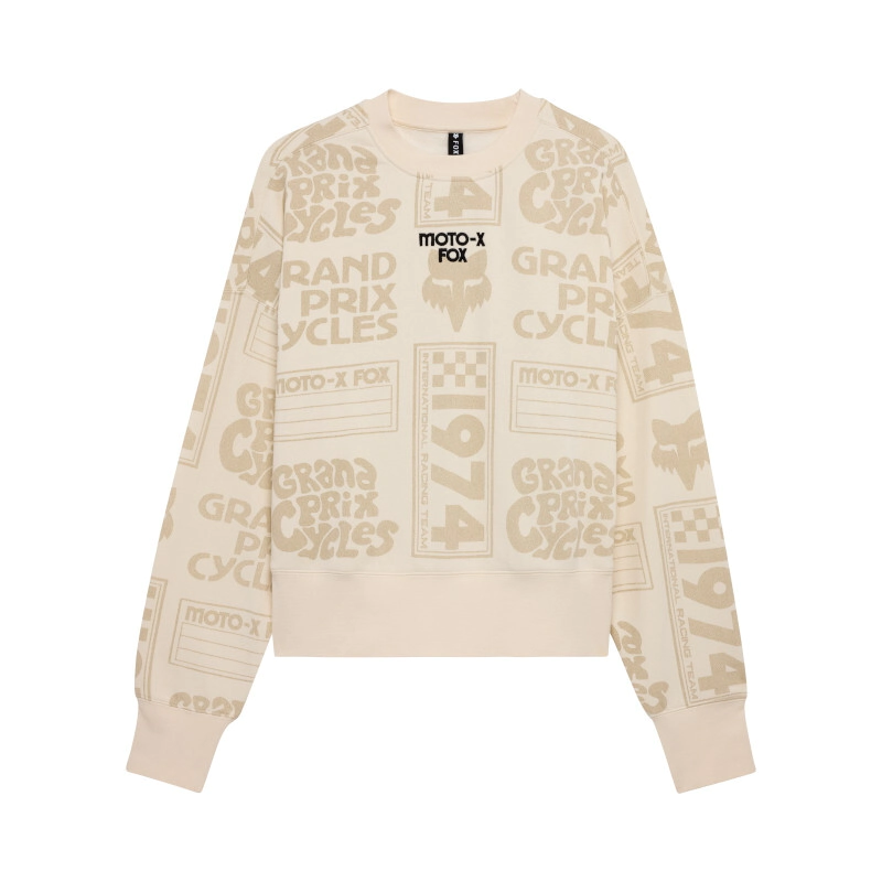 BUZO CASUAL W CIRCA 74 OVERSIZED FLC CREW TALLE S -FOX-