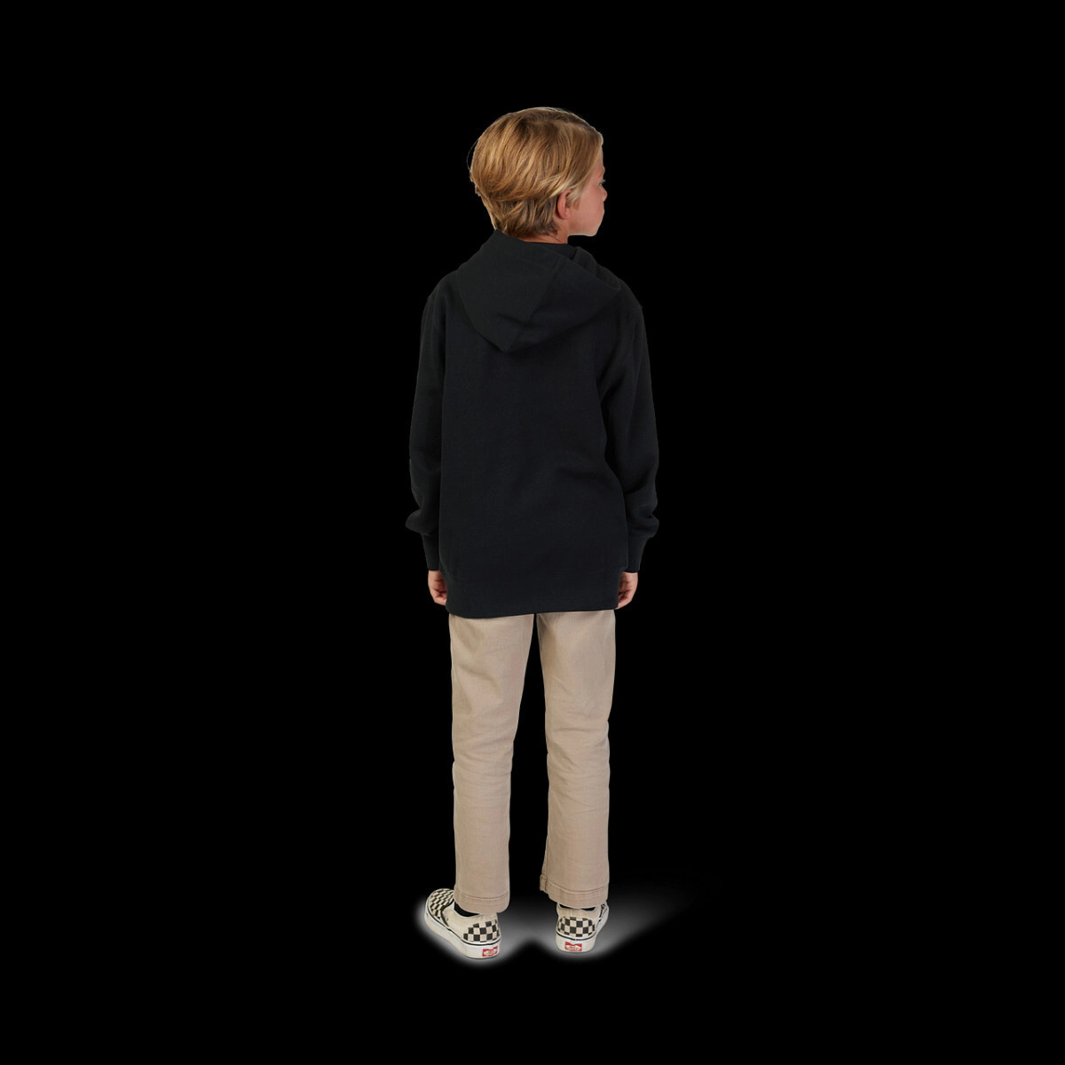 BUZO CASUAL YOUTH LEGACY FLEECE PO NEGRO TALLE XL -FOX-