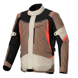 Campera Alpinestars ST-1 WP marr�n negro naranja talle M