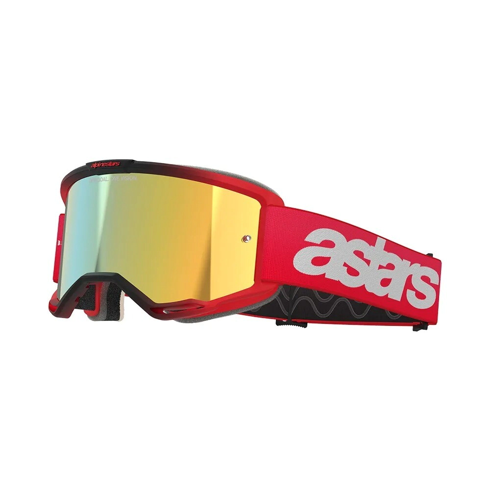 Antiparra Alpinestars Vision 5 Blaze Goggle roja espejada