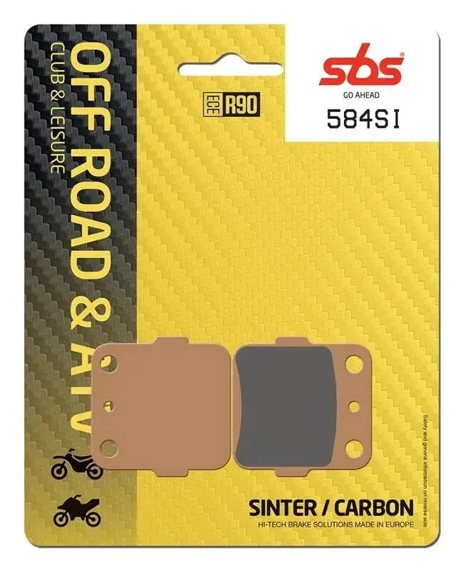 SBS Pastillas Freno Moto SBS 584 FA84 sinterizadas