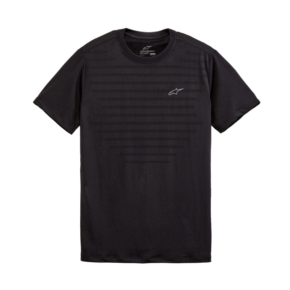 REMERA CASUAL ENGINEERED PEFORMANCE SS TEE NEGRO TALLE M -ALPINESTARS-