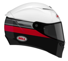 Casco Integral Bell Lithium Blanco/Rojo