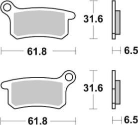 SBS Pastillas Freno Moto SBS 783 FA357