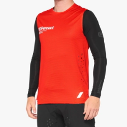 Remera 100% Casual Musculosa R-Core Concept Rojo