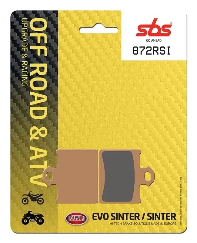 SBS Pastillas Freno Moto SBS 872 FA602