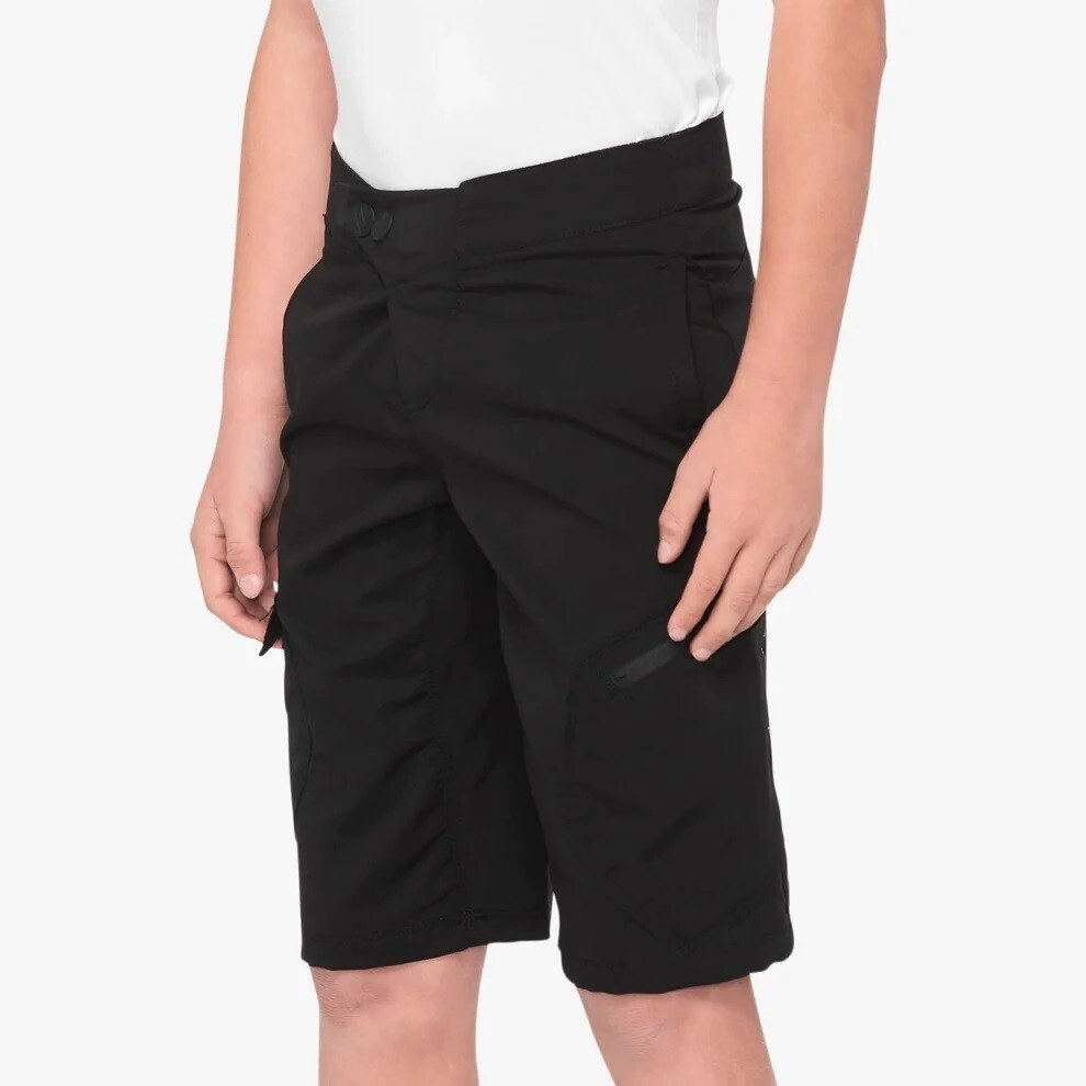 BERMUDA BMX CASUAL SHORT RIDECAMP NEGRO 50 EU 32 USA -100%-