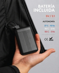 Chaleco Calefaccionado WanderWarm Ushuaia Gris