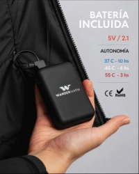 Chaleco Calefaccionado WanderWarm Dual Pro Andorra Mujer Verde