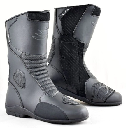 BOTAS TOURING WATERPROOF NEGRO TALLE 38 AR37 -WOLFIN-