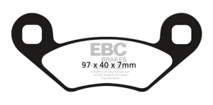 PASTILLA FRENO FA 159R DEL  POLARIS 500  -EBC-**OFERTA**