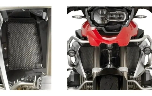PROTECTOR RADIADOR ESPECIFICO EN ACERO INOXIDABLE NEGRO HONDA NC750X (16<17) -GIVI-**OFERTA**