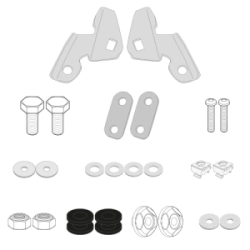 KIT ANCLAJE ESPECIFICO PARA 1163DT 1129DT 1129D HON PCX 125 18_19 -GIVI-**OFERTA**